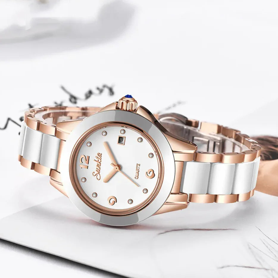 Chic Rose Gold Women's Watch