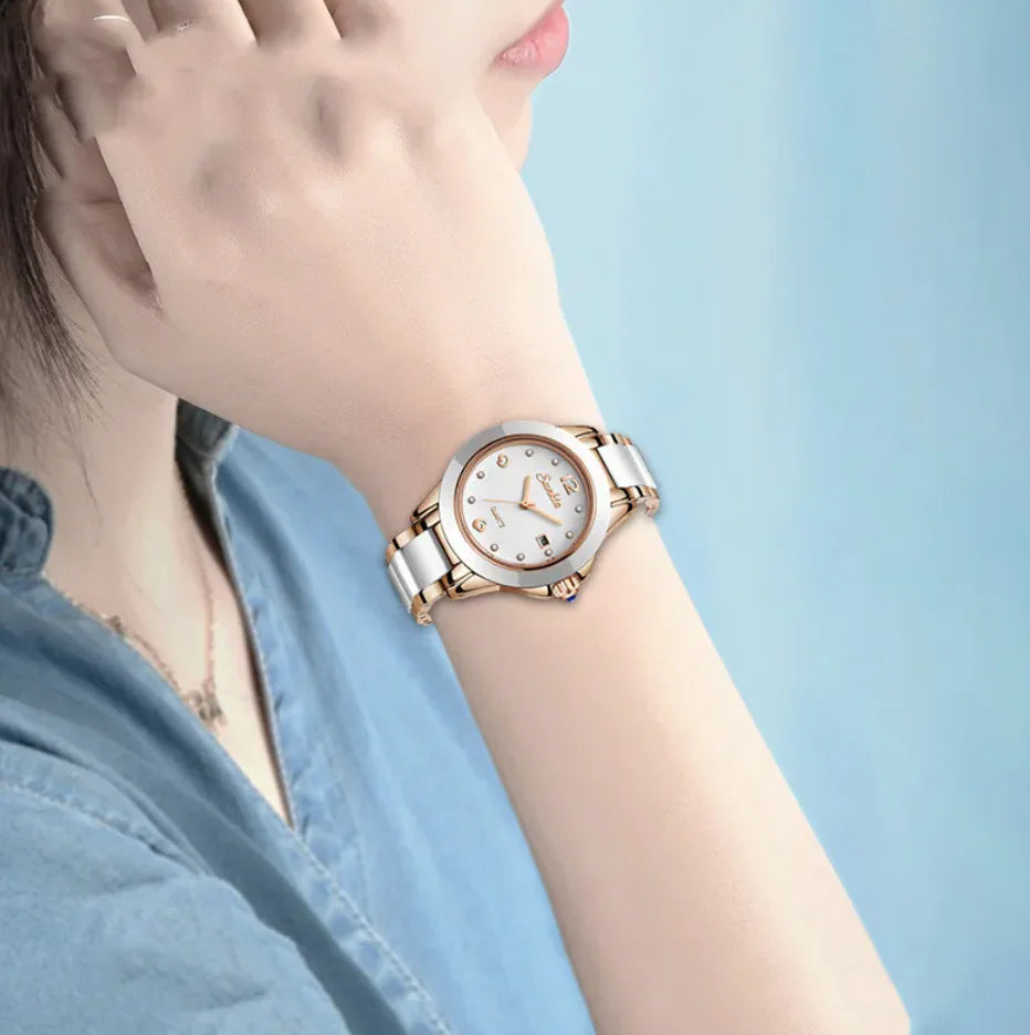 Chic Rose Gold Women's Watch