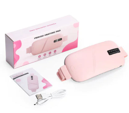 Abdominal Heat & Vibe Relief Belt