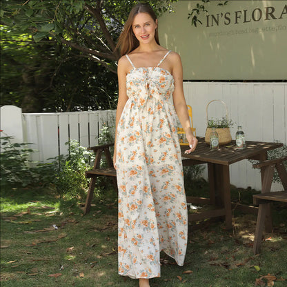 Women’s Chic Print Day Dress – Casual Lightweight Summer Fashion Dress