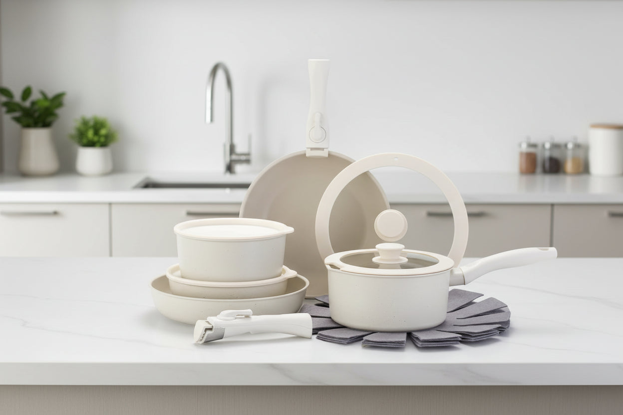 15-Piece StoneTouch Non-Stick Cookware