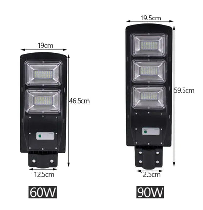 EcoBright Solar Sensor Street Light