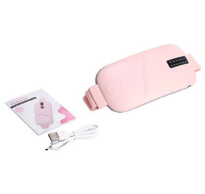 Abdominal Heat & Vibe Relief Belt