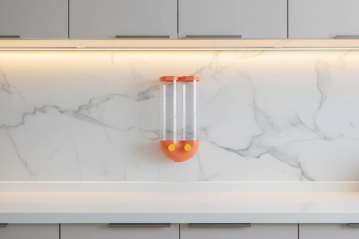 Kitchen Wall-Mounted Grain Keeper