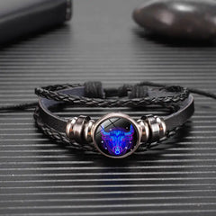 Astro Charm Braided Bracelet Unisex