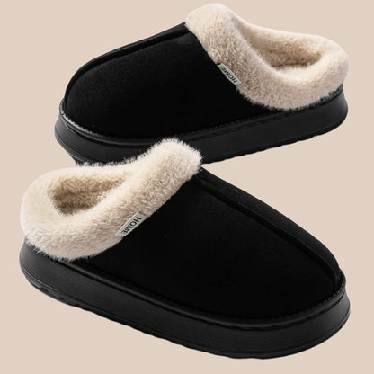 Women’s Winter Slippers – Plush Fleece Lined, Non-Slip Indoor House Shoes, Soft Sole | UniqSnaz