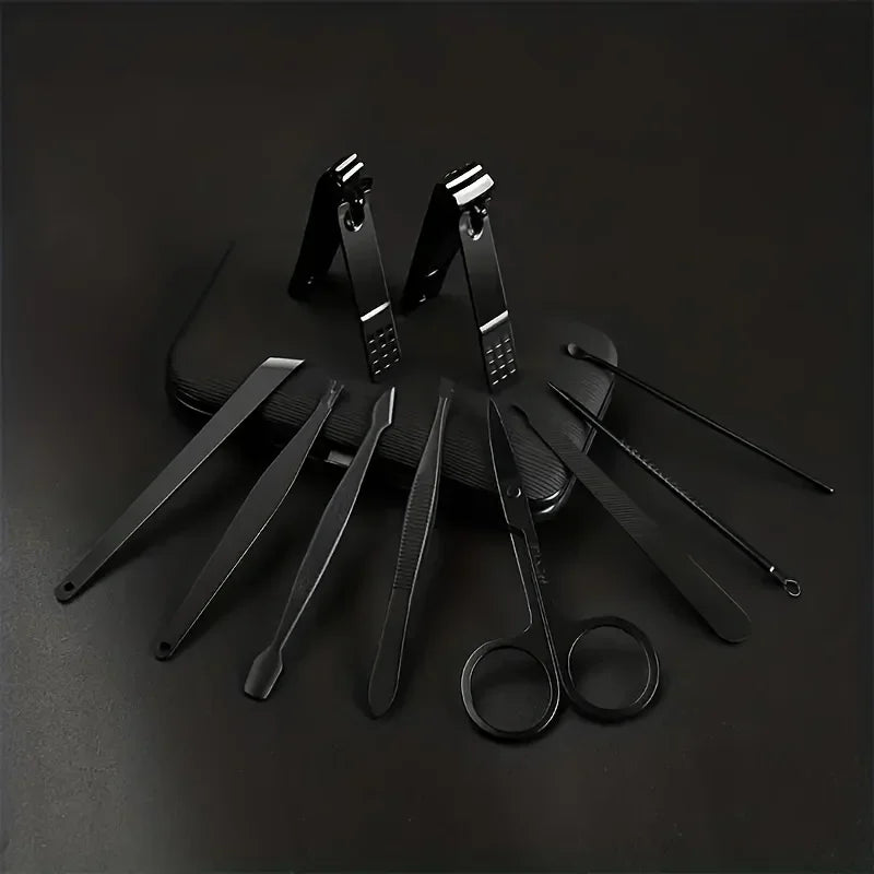 Professional Nail Clippers Kit (7–24pcs) – Ultra Sharp Fingernail & Toenail Cutters, Stainless Steel | UniqSnaz