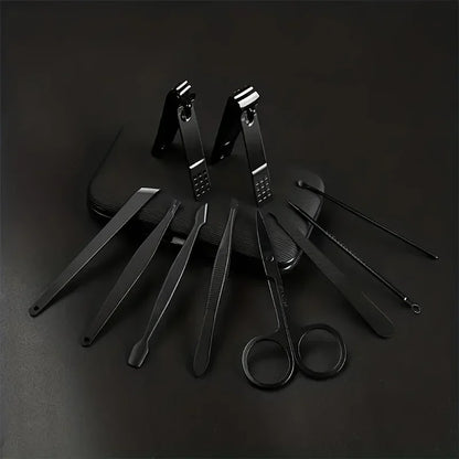 Professional Nail Clippers Kit (7–24pcs) – Ultra Sharp Fingernail & Toenail Cutters, Stainless Steel | UniqSnaz