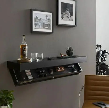 Hidden Compartment Wall Shelf