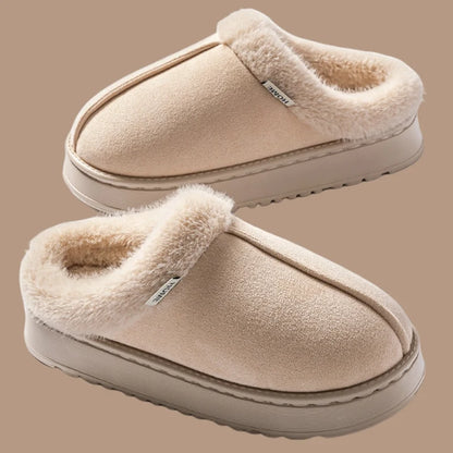 Women’s Winter Slippers – Plush Fleece Lined, Non-Slip Indoor House Shoes, Soft Sole | UniqSnaz