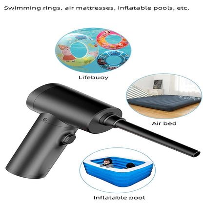 Electric Wireless Air Duster – 51000RPM Compressed Air Blower, Type-C Rechargeable | UniqSnaz