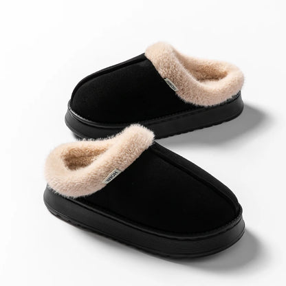 Women’s Winter Slippers – Plush Fleece Lined, Non-Slip Indoor House Shoes, Soft Sole | UniqSnaz