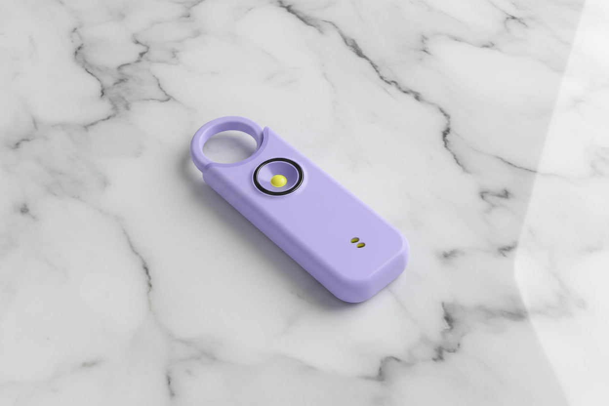 135dB Personal Safety Keychain Alarm – Rechargeable Anti-Attack & Emergency Security Siren (PA300)