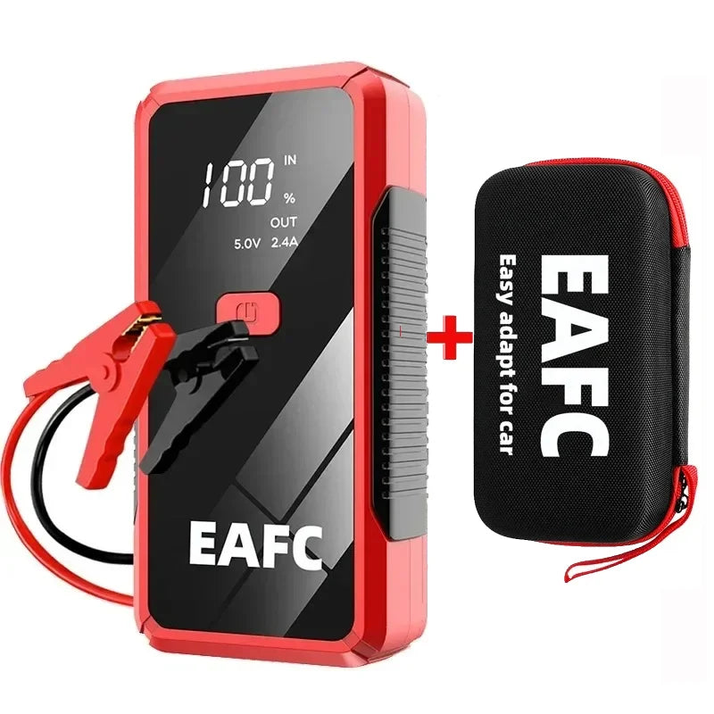 EAFC 12V Car Jump Starter – 600A-2000A Portable Battery Booster, Emergency Power Bank | UniqSnaz