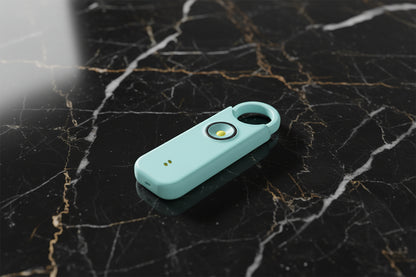 135dB Personal Safety Keychain Alarm – Rechargeable Anti-Attack & Emergency Security Siren (PA300)