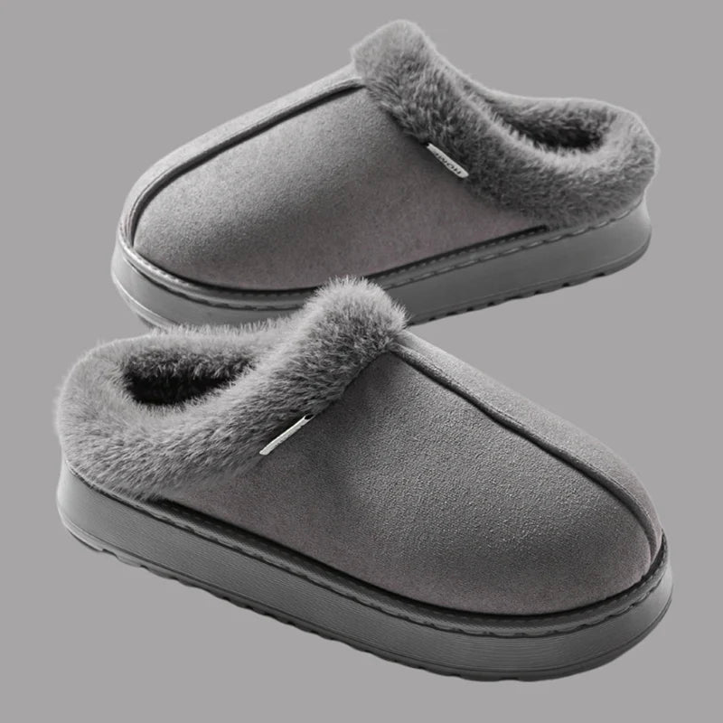 Women’s Winter Slippers – Plush Fleece Lined, Non-Slip Indoor House Shoes, Soft Sole | UniqSnaz