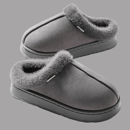 Women’s Winter Slippers – Plush Fleece Lined, Non-Slip Indoor House Shoes, Soft Sole | UniqSnaz