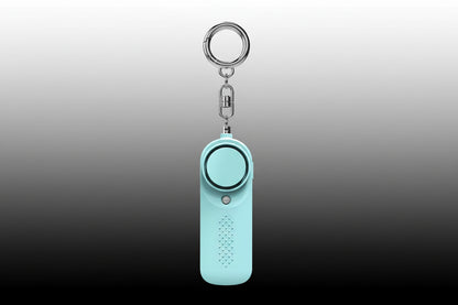 130dB Personal Safety Alarm Keychain – Loud Self-Defense Siren with LED Light (PA-200)