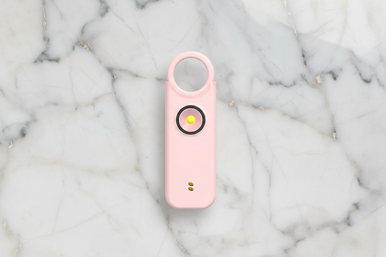 135dB Personal Safety Keychain Alarm – Rechargeable Anti-Attack & Emergency Security Siren (PA300)