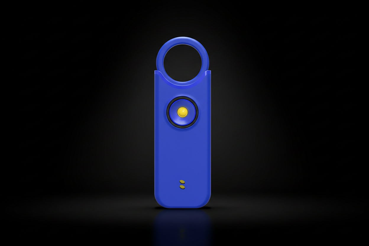 135dB Personal Safety Keychain Alarm – Rechargeable Anti-Attack & Emergency Security Siren (PA300)