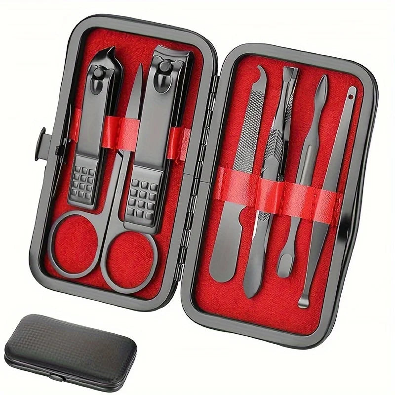 Professional Nail Clippers Kit (7–24pcs) – Ultra Sharp Fingernail & Toenail Cutters, Stainless Steel | UniqSnaz
