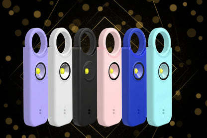 135dB Personal Safety Keychain Alarm – Rechargeable Anti-Attack & Emergency Security Siren (PA300)