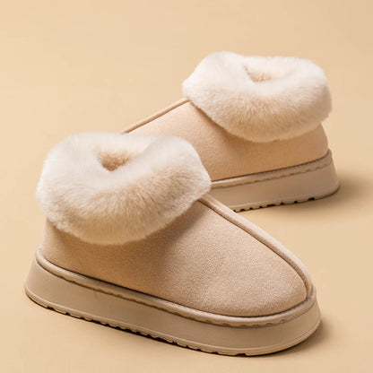 Women’s Winter Slippers – Plush Fleece Lined, Non-Slip Indoor House Shoes, Soft Sole | UniqSnaz