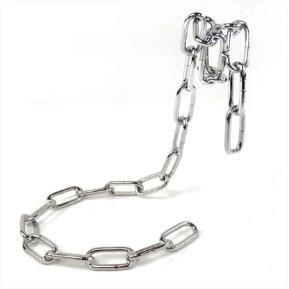 Chain-Hang Metal Wine Display