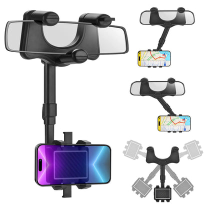 2024 SpinMount 360° Car Mirror Phone Holder
