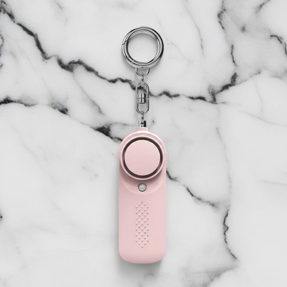 130dB Personal Safety Alarm Keychain – Loud Self-Defense Siren with LED Light (PA-200)