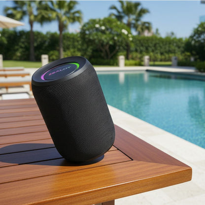 Zealot-S32PRO Powerful Bluetooth Speaker – Bass Wireless, LED Light, Waterproof Outdoor Subwoofer | UniqSnaz