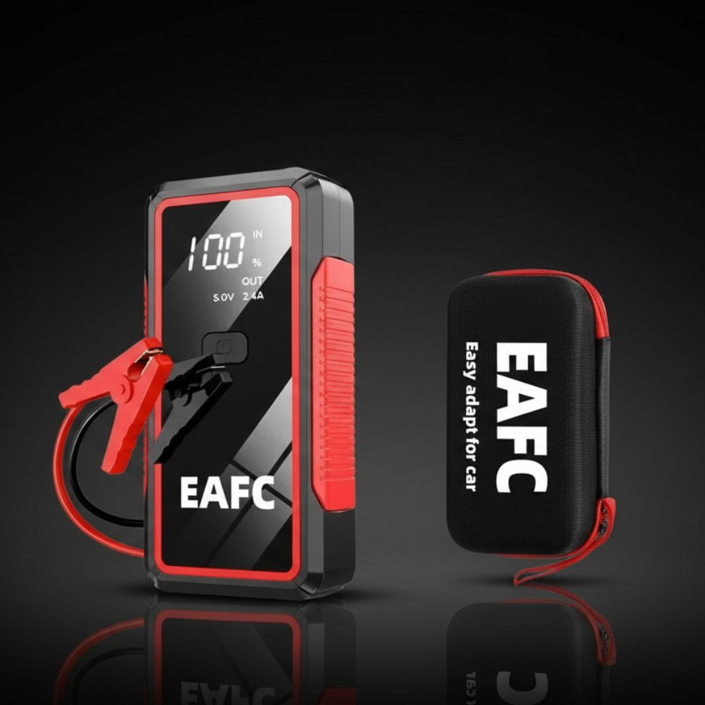 EAFC 12V Car Jump Starter – 600A-2000A Portable Battery Booster, Emergency Power Bank | UniqSnaz