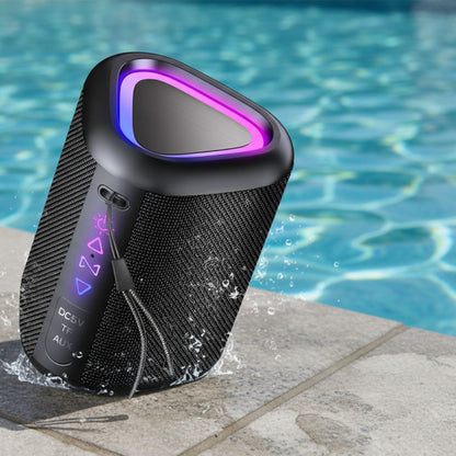 Portable Bluetooth Speaker with Lights – Powerful Bass, IPX7 Waterproof, 24H Playtime, TWS Pairing | UniqSnaz