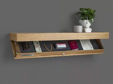 Hidden Compartment Wall Shelf