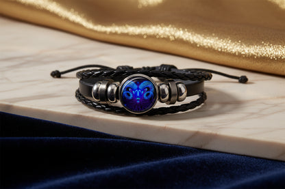 Astro Charm Braided Bracelet Unisex