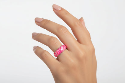 Radiant Steel Glow Ring