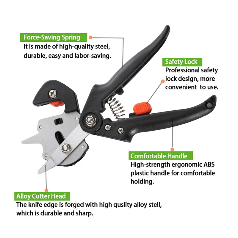 Garden Tree Pruner & Grafting Tool Kit