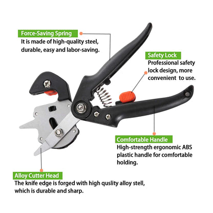 Garden Tree Pruner & Grafting Tool Kit