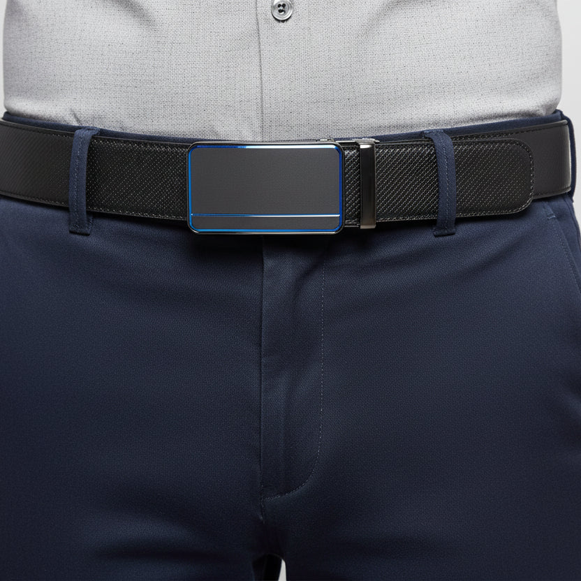 FALAN MULE Precision Fit Leather Ratchet Belt