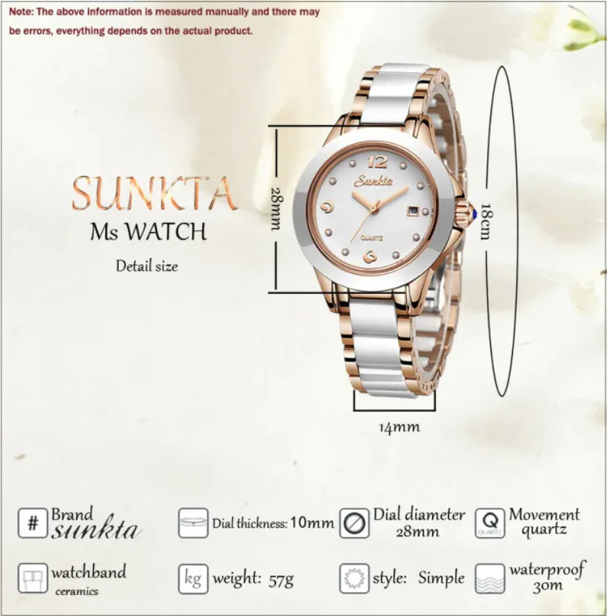 Chic Rose Gold Women's Watch