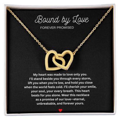 Forever Connected Hearts Necklace for Her