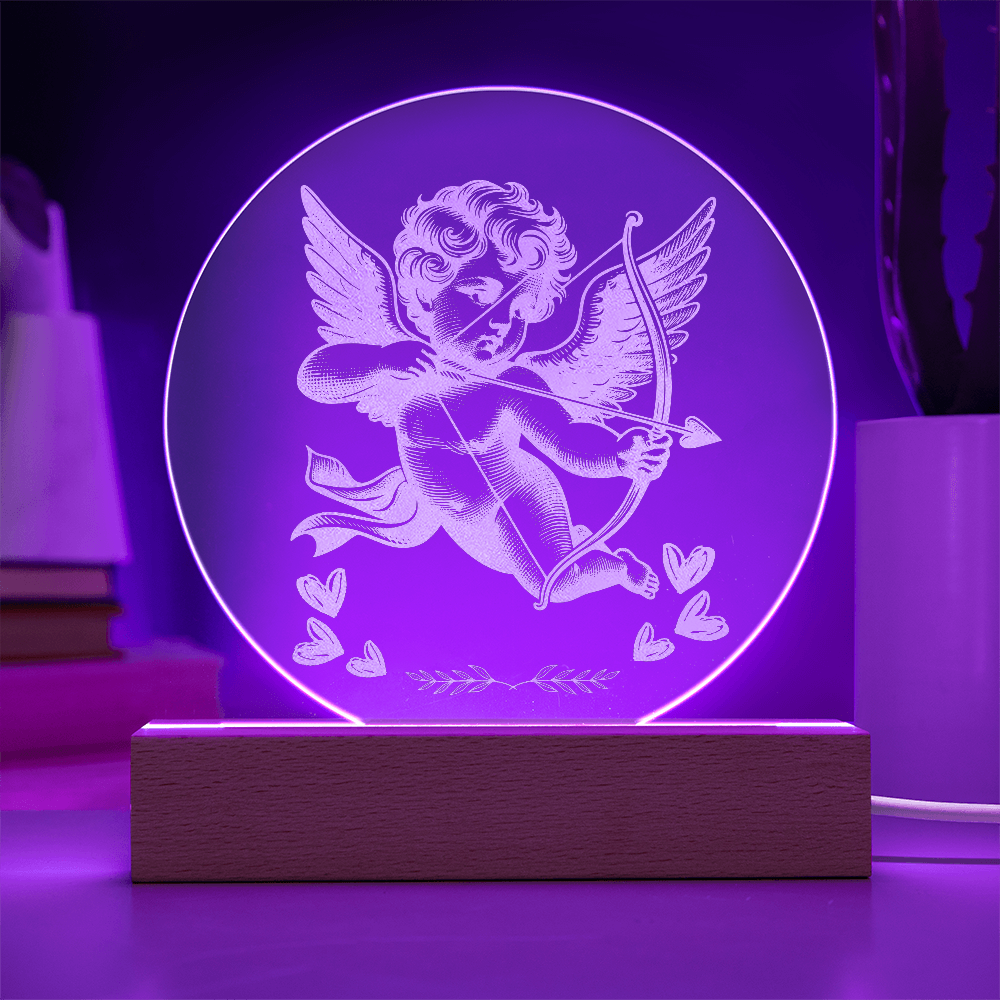Romantic Cupid LED Night Light – Valentine's Day Gift for Couples