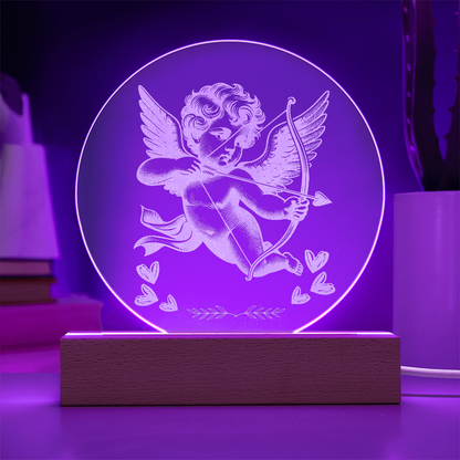 Romantic Cupid LED Night Light – Valentine's Day Gift for Couples