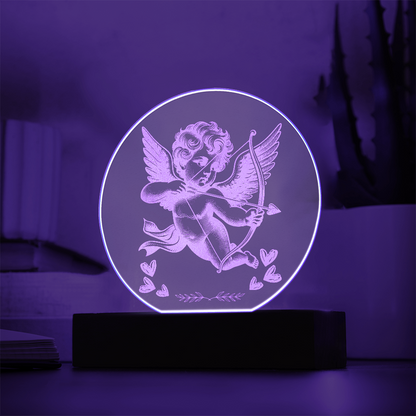 Romantic Cupid LED Night Light – Valentine's Day Gift for Couples