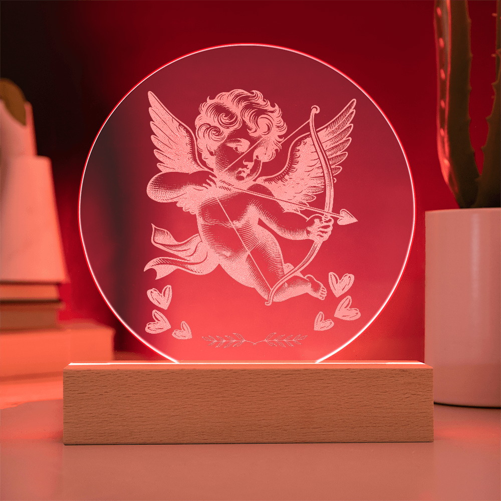 Romantic Cupid LED Night Light – Valentine's Day Gift for Couples