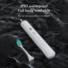 ADA-Certified AquaSonic Electric Toothbrush – Black Series, 4 Modes, Smart Timer, 8 Replacement Heads
