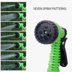 Heavy-Duty Expandable Garden Hose with Nozzle – 25FT to 100FT