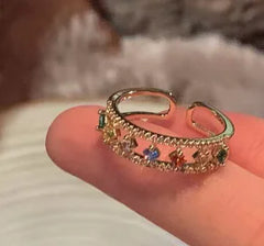 Petite Elegance Gemstone Ring