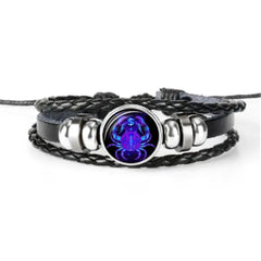 Astro Charm Braided Bracelet Unisex