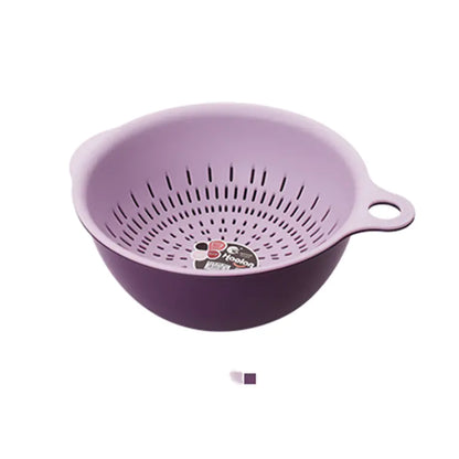 Dual-Layer Veggie Rinse Basket